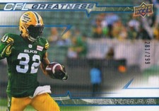 2023 Upper Deck CFL Football  CFL GREATNESS SERIAL NUMBERED  /299