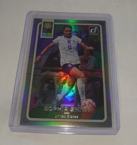 2023 Donruss Womens World Cup 232 Sophia Smith USWNT SP Silver Base Thorns