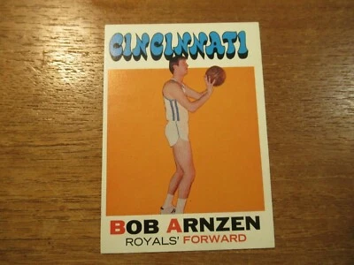 1971 TOPPS BOB ARNZEN #94 CINCINNATI ROYALS BEAUTIFUL HI GRADE UPGRADE YOUR SET - Image 1 of 2