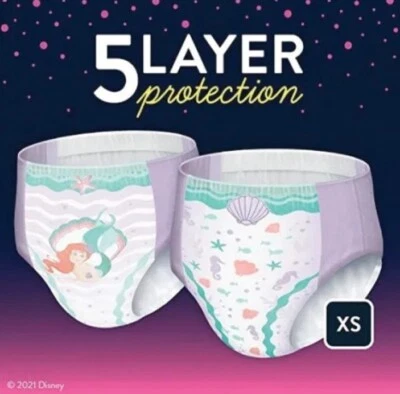 Roupa íntima Goodnites Nighttime Bedwetting, feminina XS 28-43 lb, 99 ct/3 pacotes de 33 - Imagem 1 de 4