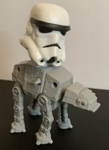 McDonald's 2008 Star Wars Stormtrooper AT-AT cuerda bobble head juguete para caminar - Imagen 1 de 1