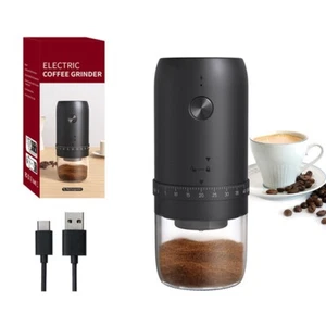 Elektrische Kaffeemühle Verstellbar Kabellos Kaffee Mühle mit Keramikmühlen - Bild 1 von 10