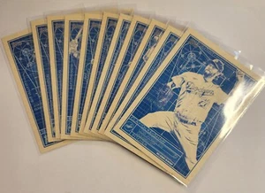 2024 TOPPS INSERTOS SUPERESTRELLA ESTAMPADO AZUL - Imagen 1 de 24