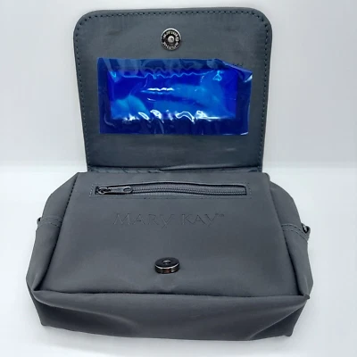 Bolso sin asas Mary Kay The Very Hip Duo bandolera de hombro maquillaje cosmético con espejo Foto 1 de 4