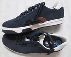 POLO RALPH LAUREN Men COURT100-SK-ATH Navy/White Suede Low-Top Sneakers Size 7.5
