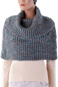 ERMANNO SCERVINO Warm Wool Neck Scarf One Size - Picture 1 of 2