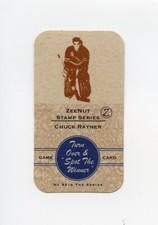 #TN27856 CHUCK RAYNER Hall of Fame Hockey Game Card