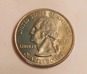 2006 P North Dakota BU- Die Crack and Chip on the Bottom of the Neck Over WC - Picture 1 of 4