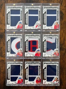 2024-25 Black Diamond Team Logo Retro Jumbo Patch Puzzle Montreal Canadiens Set - Picture 1 of 2