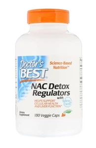 DOCTOR'S BEST NAC DETOX-REGULATOREN 180 VEGGIE CAPS - Picture 1 of 2