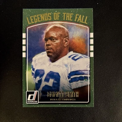 2016 Donruss - Legends of the Fall Emmitt Smith #15 - Image 1 of 2