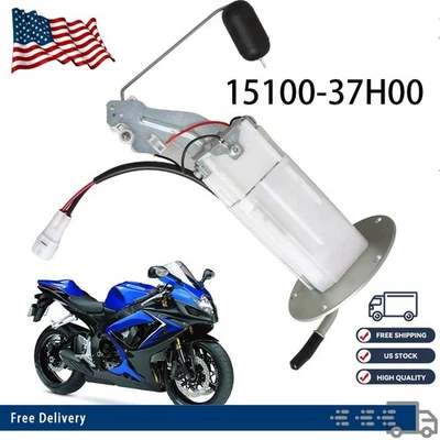 1x Unidad de envío de bomba de combustible bomba de gas para Suzuki GSXR 750 2008 2009 15100-37H00 ⭐ Foto 1 de 4