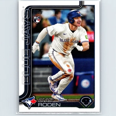 2025 Topps Update Series - Alan Roden US251 - Rookie - Toronto Blue Jays - Image 1 of 2