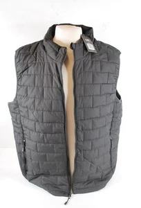 NUEVO CON ETIQUETAS Chaleco Abullonado Mack Russo Cuello Cremallera Talla XXL Esencial Exterior IT2301 Gris - Imagen 1 de 12