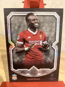 2018 Topps Museum Collection Sadio Mane Liverpool - Picture 1 of 5