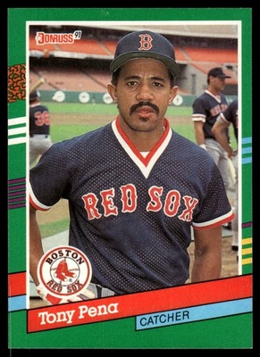 1991 Donruss #456 Tony Pena - Image 1 of 2