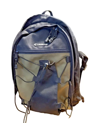 Canon Camera Backpack Bag - Black Green for Camera Lenses Accessories - Image 1 of 4
