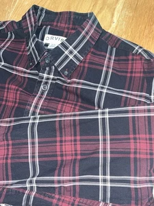 Orvis Classic Collection kariertes Hemd L/S Button Down schwarz/rot Herren Gr. XL - Bild 1 von 7