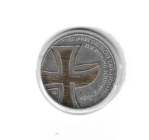 Aplicación de oro de 10 € - parcialmente dorado DGzRS 2015 - Imagen 1 de 1