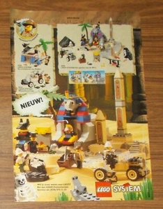 Publicidad rara LEGO System Desert Adventure 5988 Templo de Anubis 5978 1998 - Imagen 1 de 1