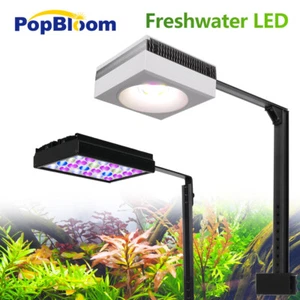 PopBloom 2ft 3ft 4ft Freshwater Aquarium LED Light Full Spectrum Plant Fish Tank - Picture 1 of 52