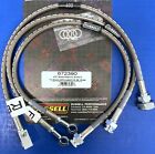 Russell 672390 Stainless Brake Hose Kit 1991-99 Chevy S-10 Pick Up Blazer 4 Wd