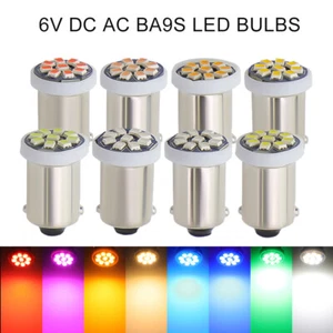 100Pcs 1889 1895 1893 64111 T11 9SMD 2016 LED DC AC 6V 8V BA9S Pinball LED Bulb - Picture 1 of 13
