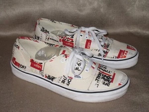 Vans Off the Wall Druck Muster Schnür-Sneaker. Gr. 8,5 Herren. Hard 2 zu finden! - Bild 1 von 4