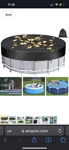 15 ft pool covers above ground swimming pool drawstring Humlanj UV Resistant - Picture 1 of 7