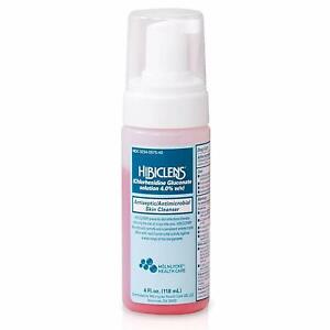 Hibiclens Antiseptic Antimicrobial Skin Cleanser 4oz Foam Pump (pack of 10)