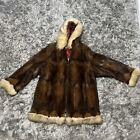 Real Canadian Fur Coat  Look Size M/L Handcrafted By Canadian Eskimds