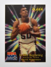 1996 Fleer USA #8 David Robinson IB