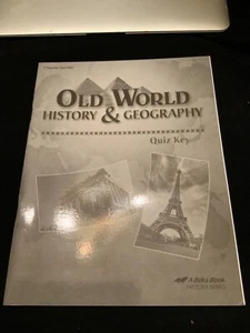 Abeka Old World History & Geography. Quiz Key - Bild 1 von 5