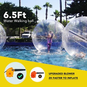 2m Inflatable Walk on Water Walking Zorb Ball PVC German Tizip Zipper
