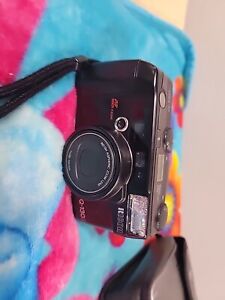Vintage Ricoh Q-130Z w/38-130mm Lens 35mm Film Point & Shoot Camera Tested Used