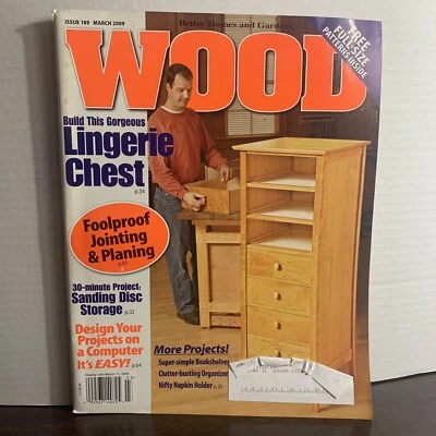 Wood Magazine March 2009 Build This Gorgeous Lingerie Chest - Image 1 of 4