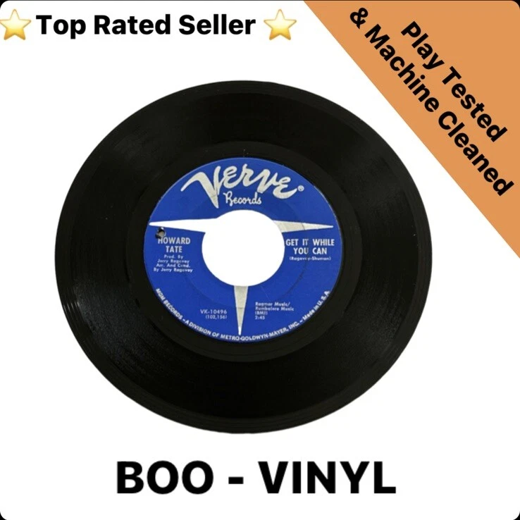 Howard Tate - Get It While You Can  7”  Funk Soul Jazz Vinyl Record VG+ - Изображение 1 из 4
