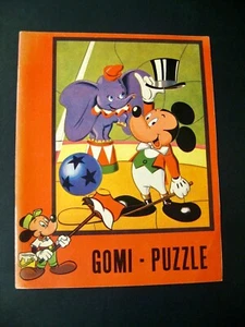 Mickey gomi - puzzle Walt Disney Ed JESCO sans date TBE - Picture 1 of 4
