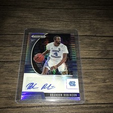 2020 Panini Prizm Draft Picks-Brandon Robinson-Auto-North Carolina Tarheels-G