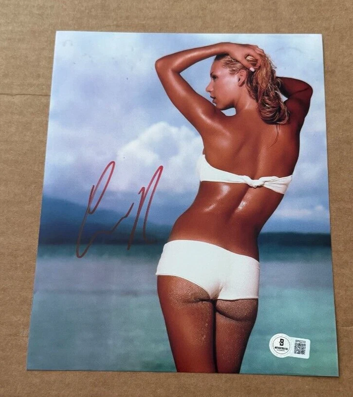 FOTO SEXY 8X10 FIRMADA POR ANNA KOURNIKOVA TENIS CERTIFICADO BECKETT #11 Foto 1 de 1