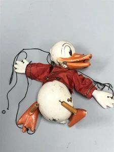 1940s WALT DISNEY SUPER RARE MADAME ALEXANDER DONALD DUCK MARRIONETTE - Picture 1 of 4