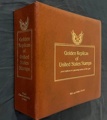 Réplicas douradas de selos dos Estados Unidos em ouro 22K - Imagem 1 de 4