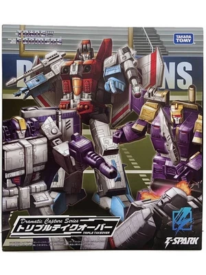 Transformers Takara Tomy Dramatic Capture Series Triple Takeover - Brand New - Image 1 of 4