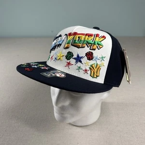 Vintage American Needle Yankees Hat Fitted 7 3/8 MLB Baseball Y2K Cooperstown - Picture 1 of 10
