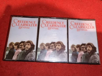 Creedence Clearwater Revival Greatest Hits Tapes 1-3 Heartland Music Cassettes - Image 1 of 4