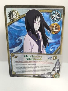 Orochimaru (Infancia) - N-718 - Raro - 1ª Edición - Texto en papel aluminio - Promesa rota - Imagen 1 de 2
