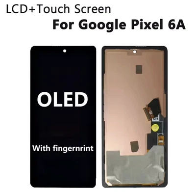 Google Pixel 6A OLED LCD Touch Screen Display Digitizer Frame Bezel - UK Seller