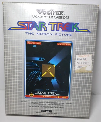 Vintage Vectrex Star Trek The Motion Picture Game CIB Mint in Near Mint Box GCE - Image 1 of 4