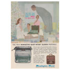 1958 Remington Quiet Riter Eleven: Gift That Gives So Much Vintage Print Ad