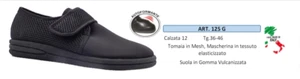 125G - CALZATURA PER RIABILITAZIONE CON VELCRO - DONNA - COL. NERO - OASI - Foto 1 di 1